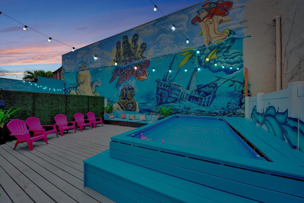 סרסוטה Mermaid House With Pool Jacuzzi Steps To Siesta Key Beach מראה חיצוני תמונה